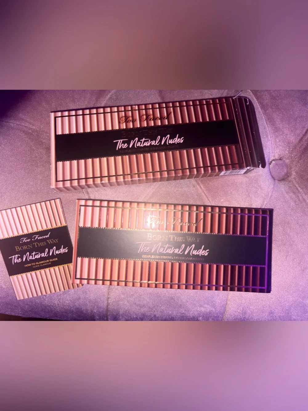 Too Faced The Natural Nudes Eyeshadow Palette - Pink Rose Packaging
